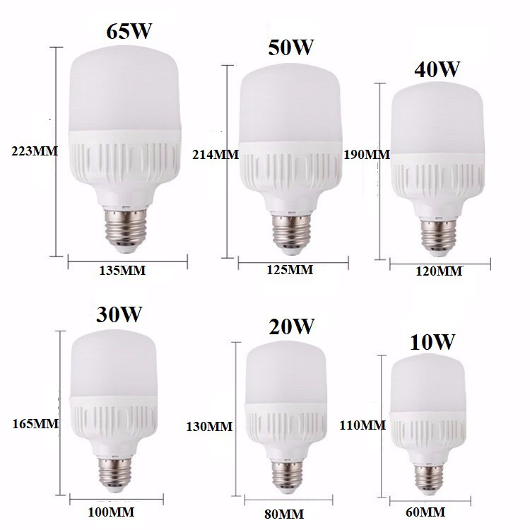 [Mã SKAMLTSM9 giảm 10% đơn 99K] BÓNG ĐÈN LED 65W-50W E27 | BÚP LED 65W - 50W E27