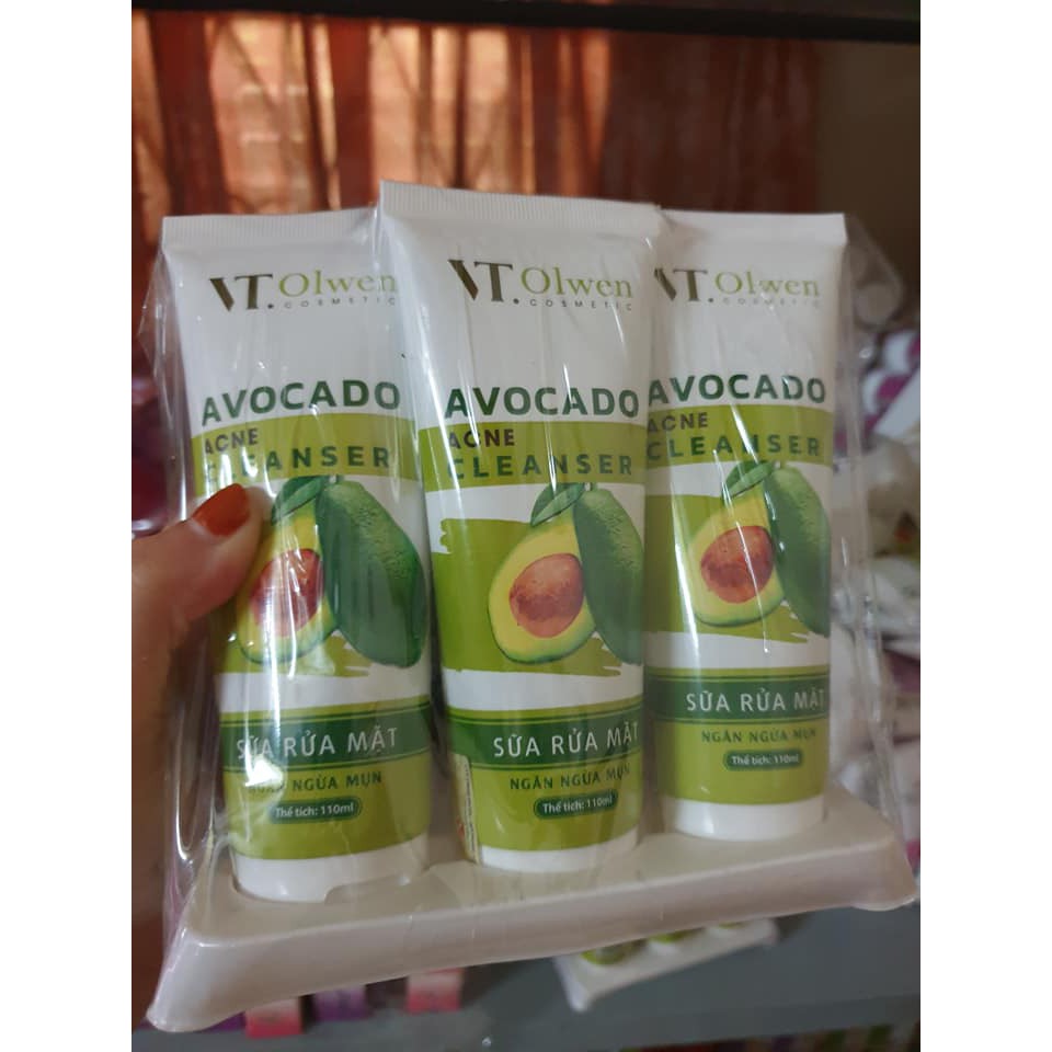 sữa rửa mặt bơ VT