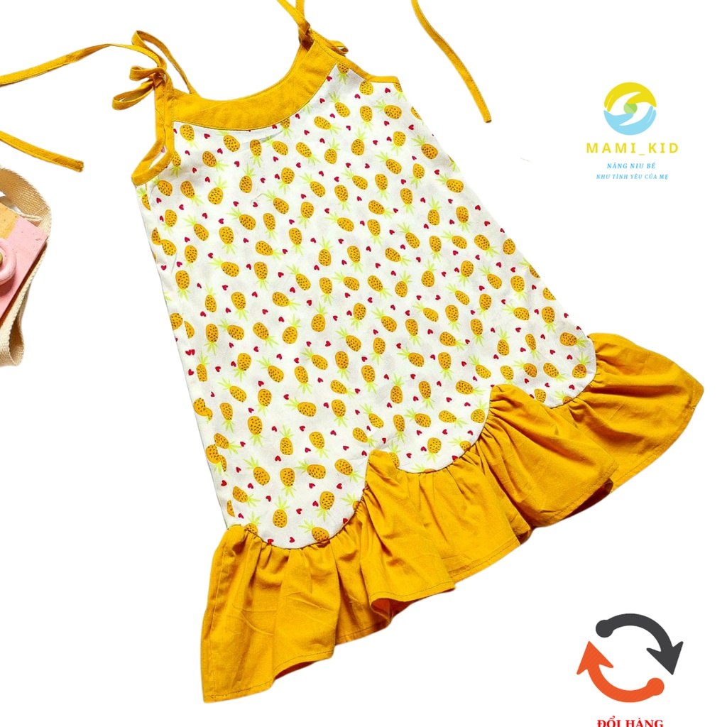 váy xinh cho bé gái 1-7 tuổi 2 dây đuôi cá 10-25kg ,mamikid