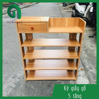 Kệ giày gỗ 5 tầng - Gumabox