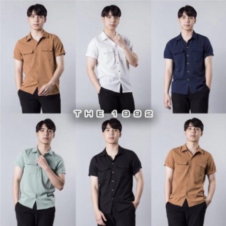 Áo Sơ Mi Nam, Áo Đũi Nam Tay Ngắn Cổ Bẻ Chất Đũi Tự Nhiên Thoáng Mát Lịch Sự Văn Phòng vip | BigBuy360 - bigbuy360.vn