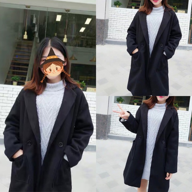 [Ảnh+Clip Thật] Áo Khoác Dạ Đôi Nam Nữ Giá Hạt Dẻ Lót Lông | BigBuy360 - bigbuy360.vn