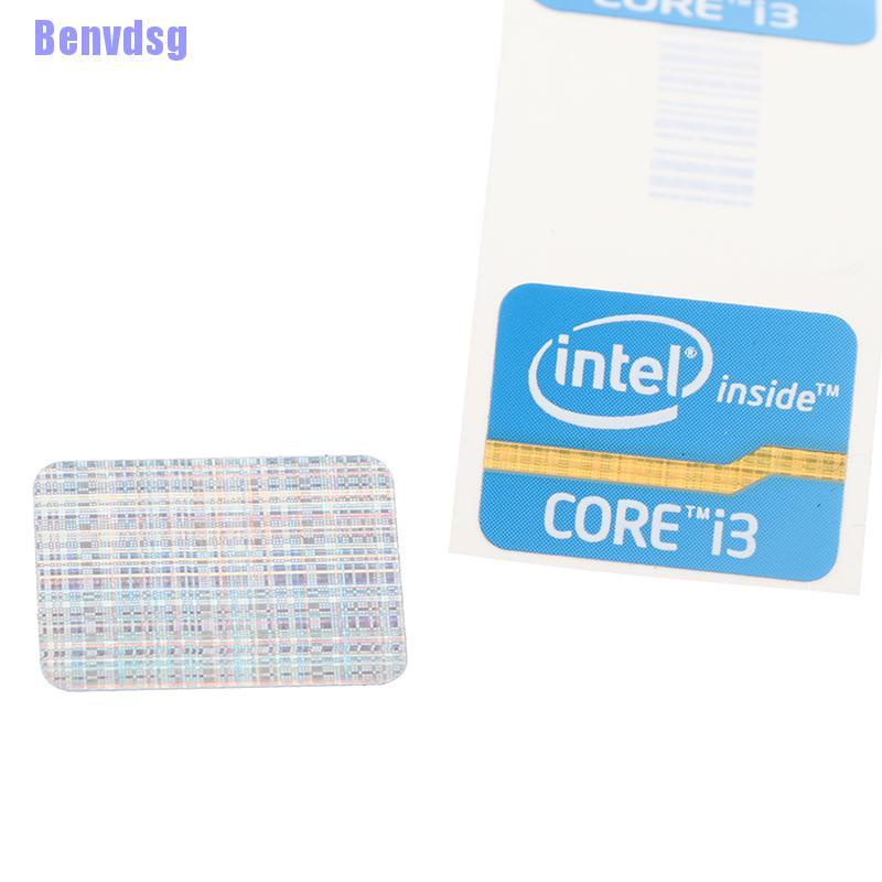 Set 3 Phụ Kiện Trang Trí laptop Intel Core I3 I5 I7