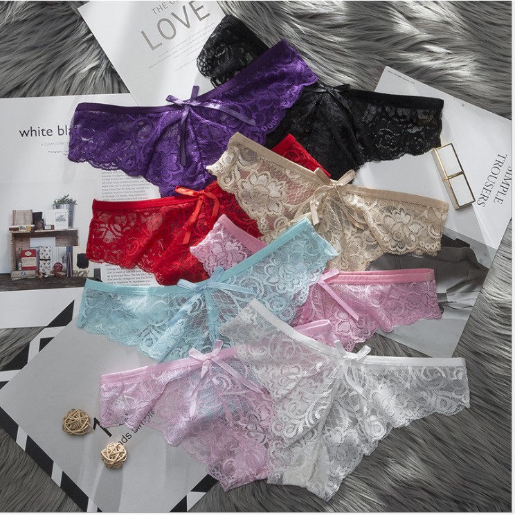 Quần lót ren gợi cảm sexy xuyên thấu dễ thương Ozani QL012a | BigBuy360 - bigbuy360.vn