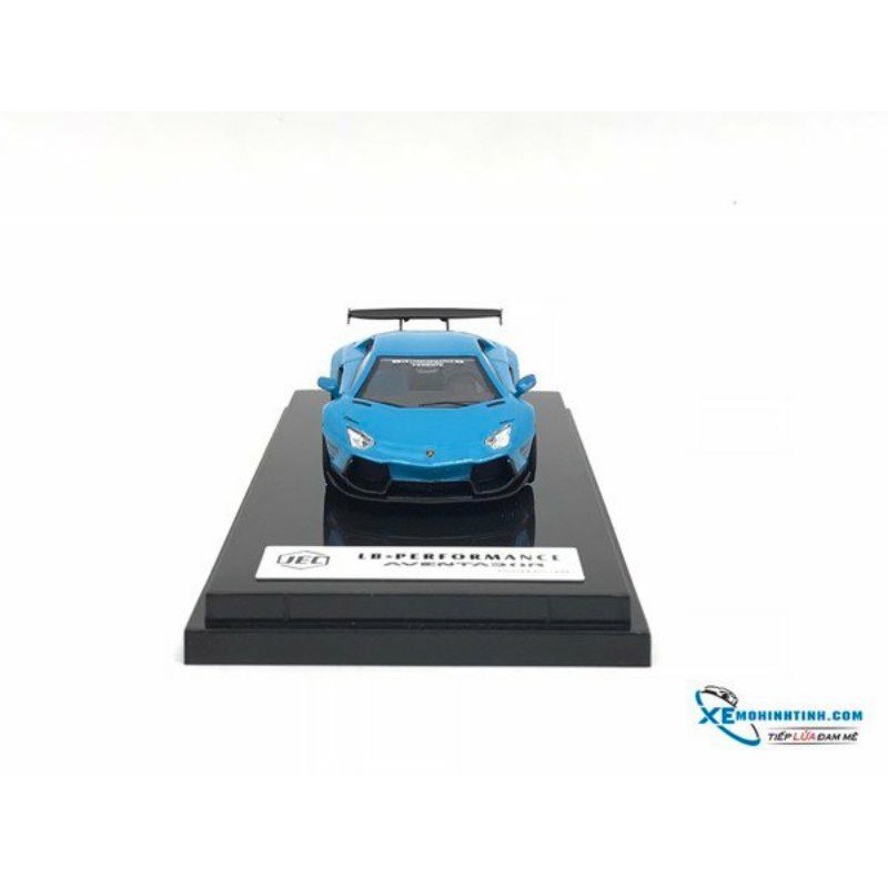 Xe Mô Hình Lamborghini Aventador LB 1.0 Limited Edition 699 1:64 JEC (Xanh Dương)