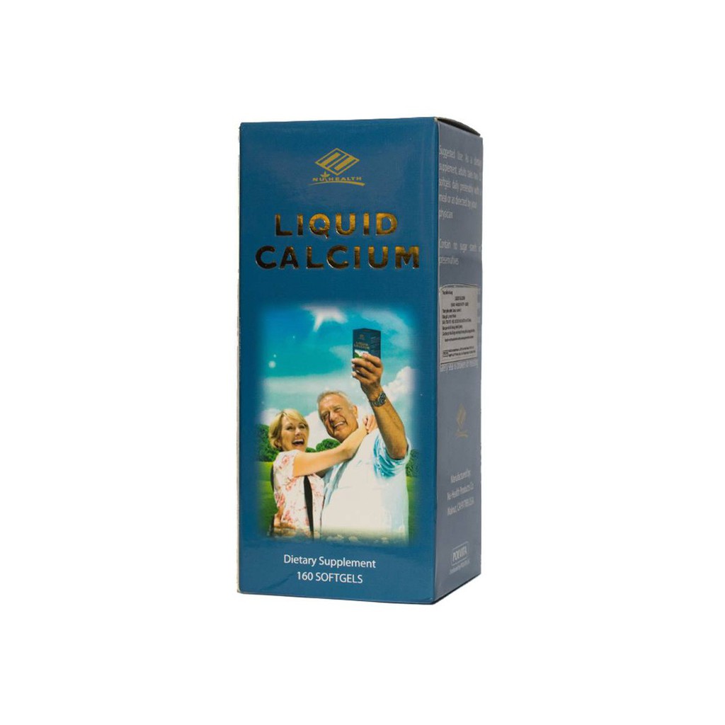 Liquid Calcium hộp 160 viên - Bổ sung canxi và vitamin D cần thiết cho cơ thể