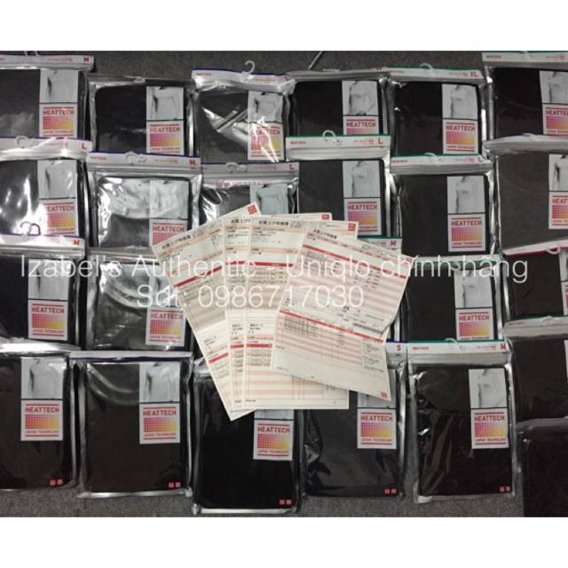 Áo giữ nhiệt nữ HEATTECH uniqlo auth 100%