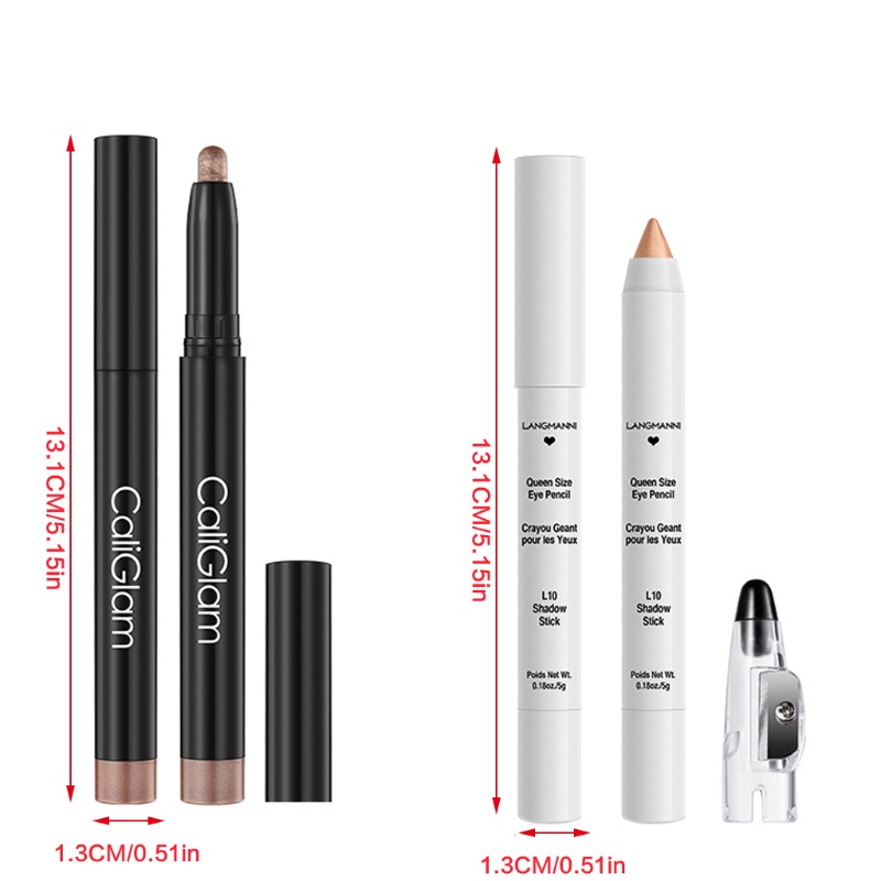 Bút Phấn Mắt Lấp Lánh Thời Trang YOUYO Kèm Đồ Chuốt Tiện Lợi