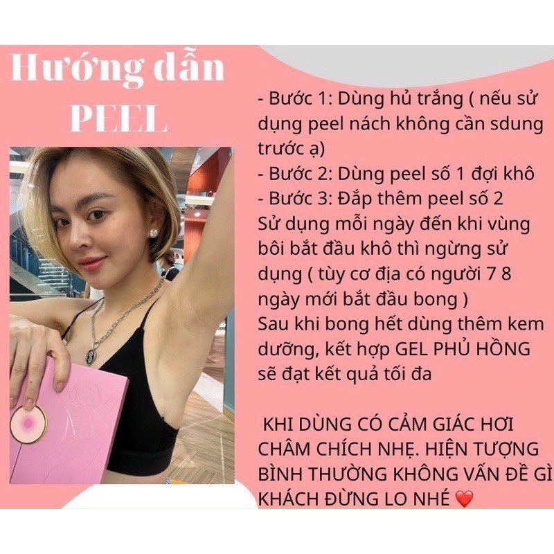🌟 Serum Peel Khử Thâm Nách Trang Nemo