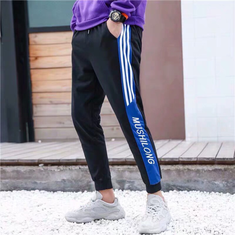 &lt;FREE SHIP&gt; Quần jogger vải thun nỉ co giãn dày dặn