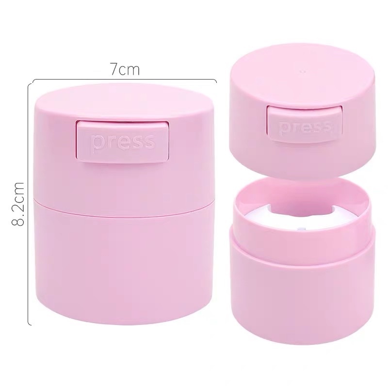 Hũ đựng keo nối mi mẫu mới, hũ gạo bảo quản keo