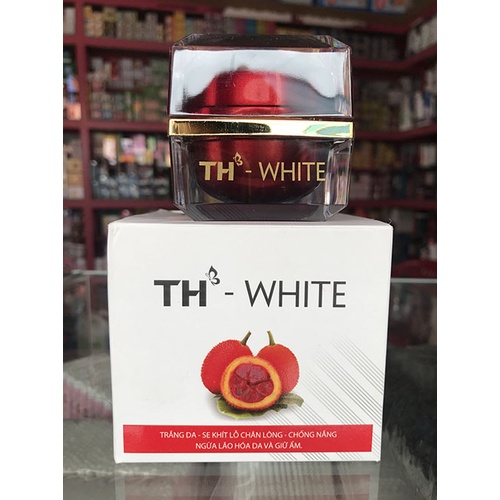Kem TH-White Trắng Da - Se Khít Lỗ Chân Lông - Chống Nắng Ngừa Lão Hóa Da Và Giữ Ẩm 30g