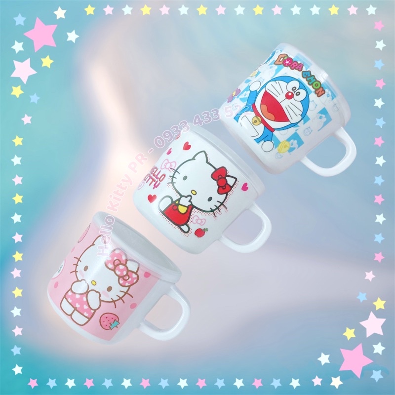 Ca ly có nắp Hello Kitty - Doremon Doraemon