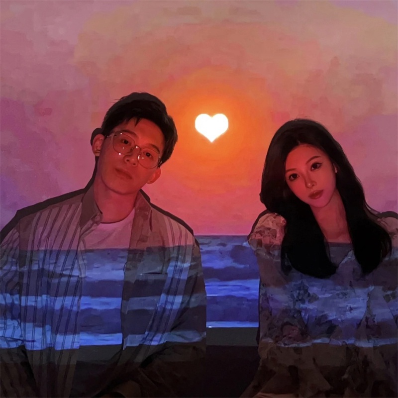 Đèn Chiếu Tạo Không Khí Lãng Mạn Trang Trí Nhà Cửa