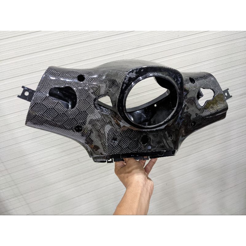 Bộ nhựa đầu xe Vespa Sprint Carbon