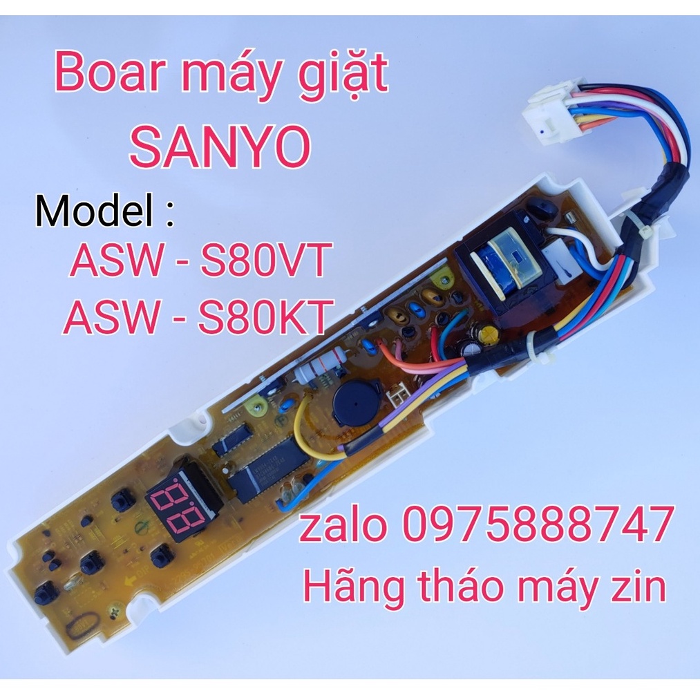Bo máy giặt Sanyo -Aqua ASW - S80VT/ S80KT