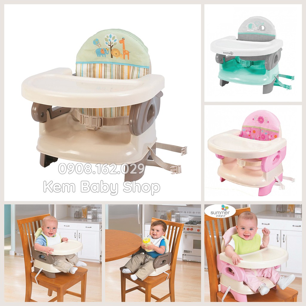 [Chính Hãng] Ghế ăn dặm Deluxe Summer Infant - Ghế ăn dặm cho bé Summer Deluxe cao cấp