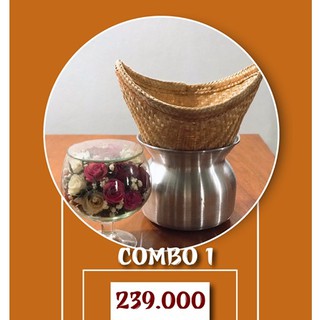 [ HÀNG LÀO ] Bộ Chõ Nấu Hấp Đồ Xôi Ko Nắp Nhất Nhập Khẩu, Hấp Nấu Xôi, Gà Nhanh Ráo Nước Hàng Lào Thái