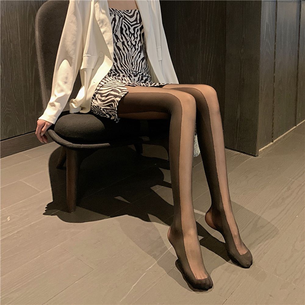 Quần Tất Lưới Mỏng Thoáng Khí Họa Tiết Thanh Lịch Thời Trang Hàn Quốc Cho Nữ