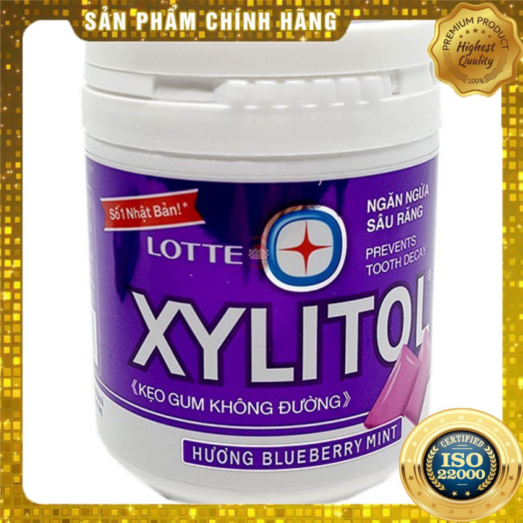 [ Yams Mart ] Gum XYLITOL BLUEBERRY 137.8G