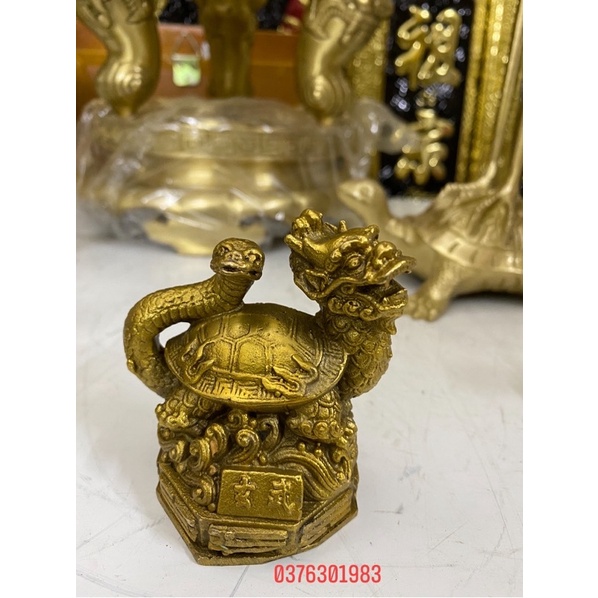Bộ tứ linh Long Lân Quy Phụng bằng đồng Tượng Tứ linh phong thuỷ bằng đồng