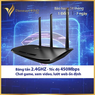 Bộ Phát Wifi TP Link TLWR940N 3 Râu Chính Hãng Router Model Moden Modem Cục Phát Wifi