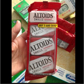 KẸO ALTOIDS SMALL PEPPERMINT LỐC 3 HỘP