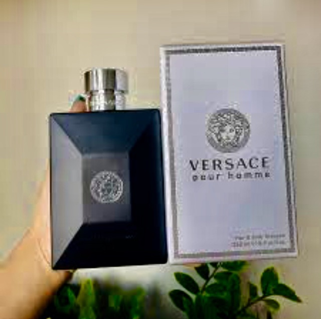 ❄️Sữa tắm gội nước hoa Nam VERSACE POUR HOMME Hair &amp; Body Shampoo 250ml