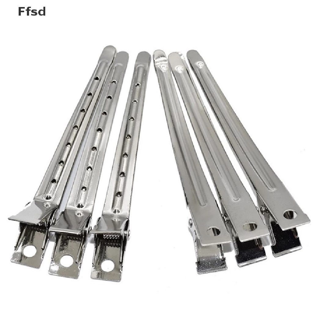 Set 10 Kẹp Chia Tóc Bằng Thép Không Gỉ Chất Lượng Cao