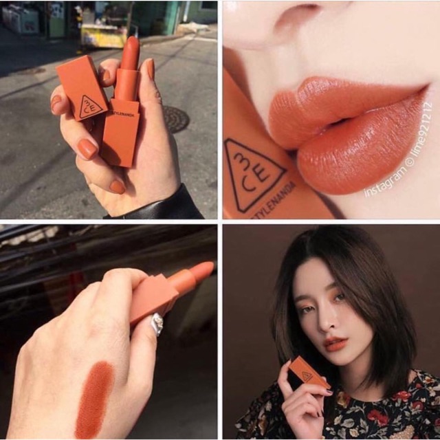 💄SON 3CE MÀU 220( Hit me up)- GIÁ ĐỢT SALE 50%