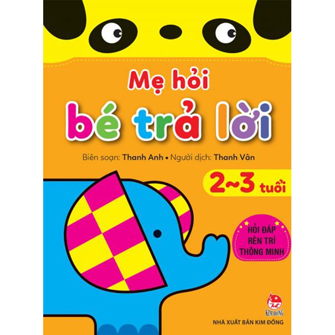 Sách lẻ - Mẹ Hỏi Bé Trả Lời ( TB 2023 )  - Hỏi Đáp Rèn Luyện Trí Thông Minh ( Bộ lẻ 5 cuốn )