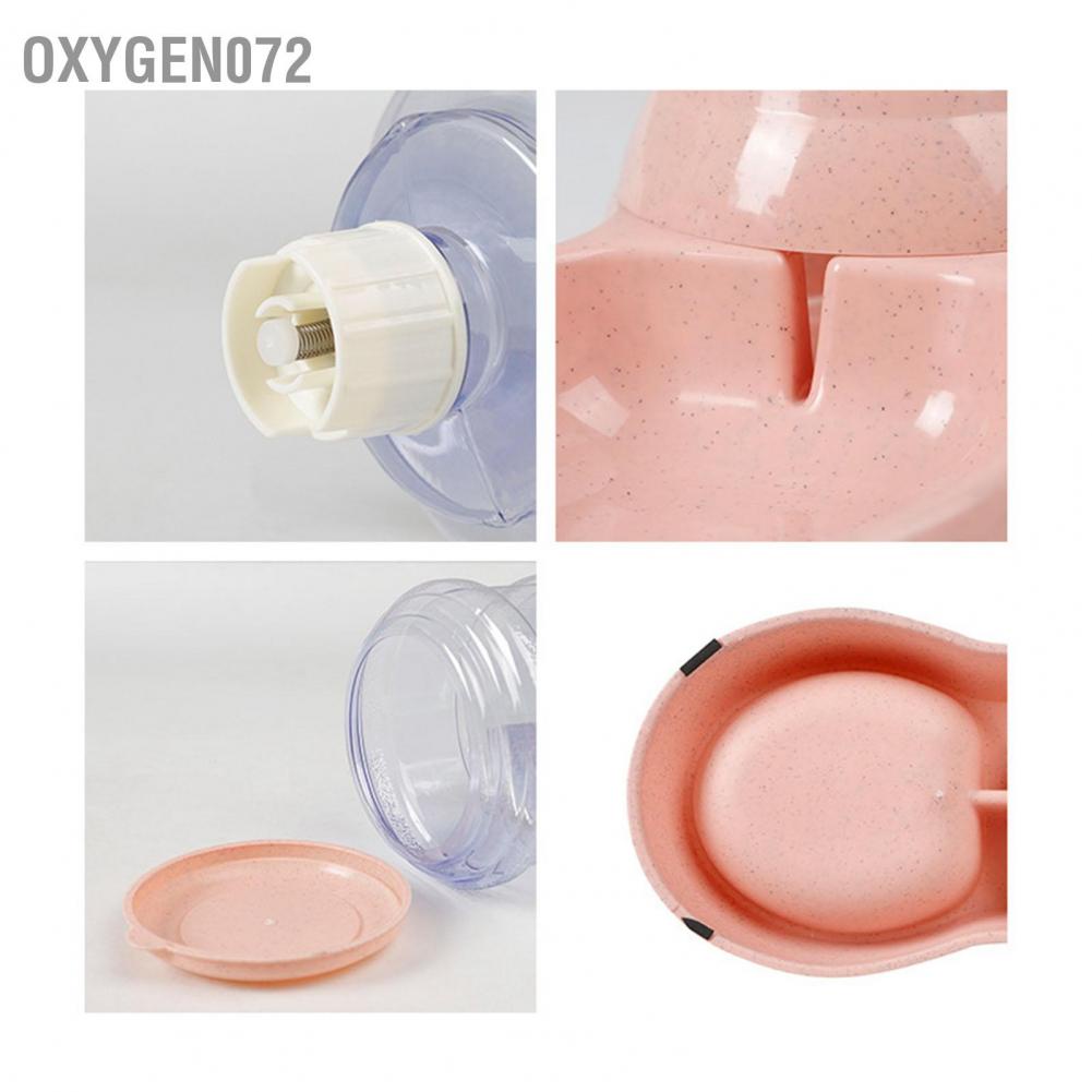♥ Oxygen072 KHAY ĐỰNG THỨC ĂN VÀ NƯỚC CHO CHÓ MÈO THÚ CƯNG Khay nạp thức ăn tự động cho thú cưng Dung tích lớn Bát có thể tháo rời không trượt chó 3.8L