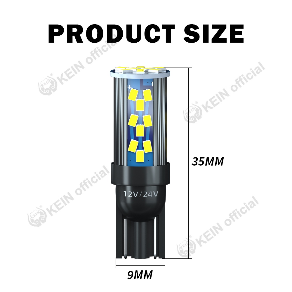 Đèn Led Tín Hiệu 45SMD T10 Led W5W 194 168 501 Gắn Cửa Xe Hơi Xe Máy