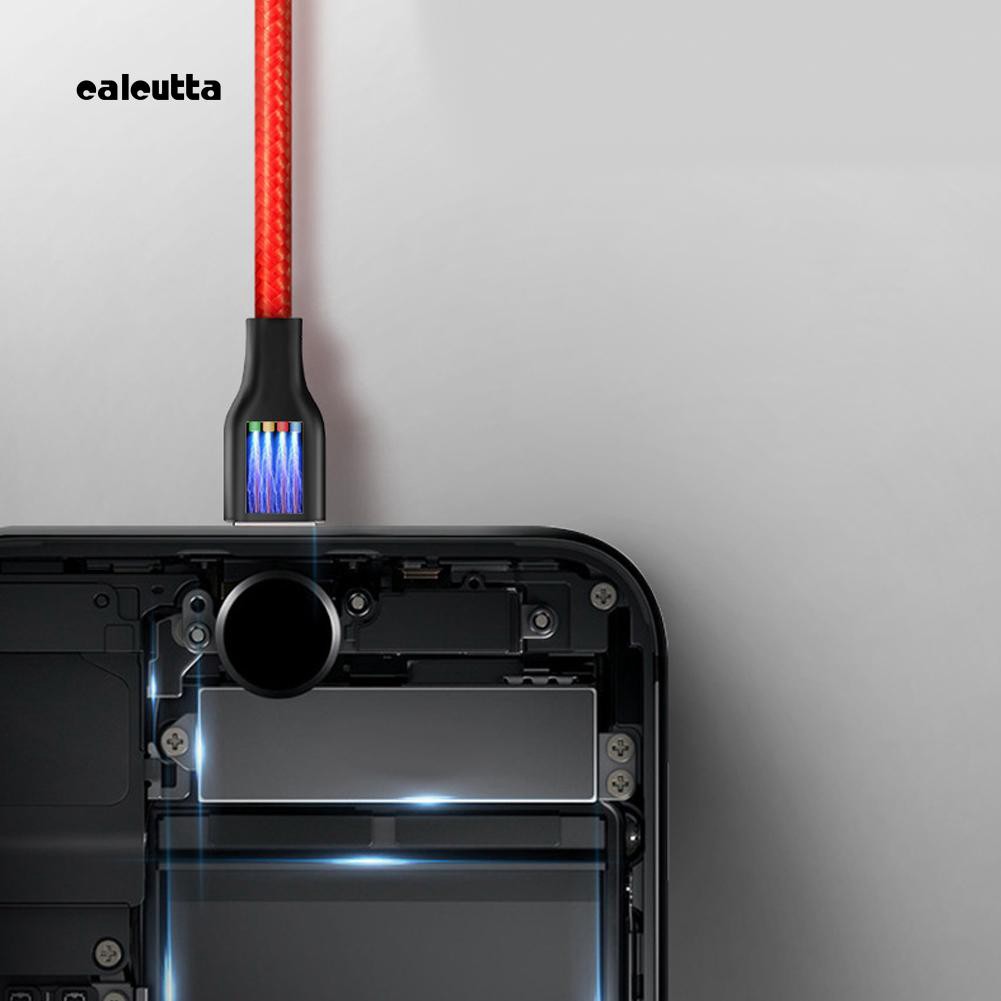 CAL_Micro USB/Type C Nylon Braided Fast Charging Data Sync Cable 1m for Cellphone