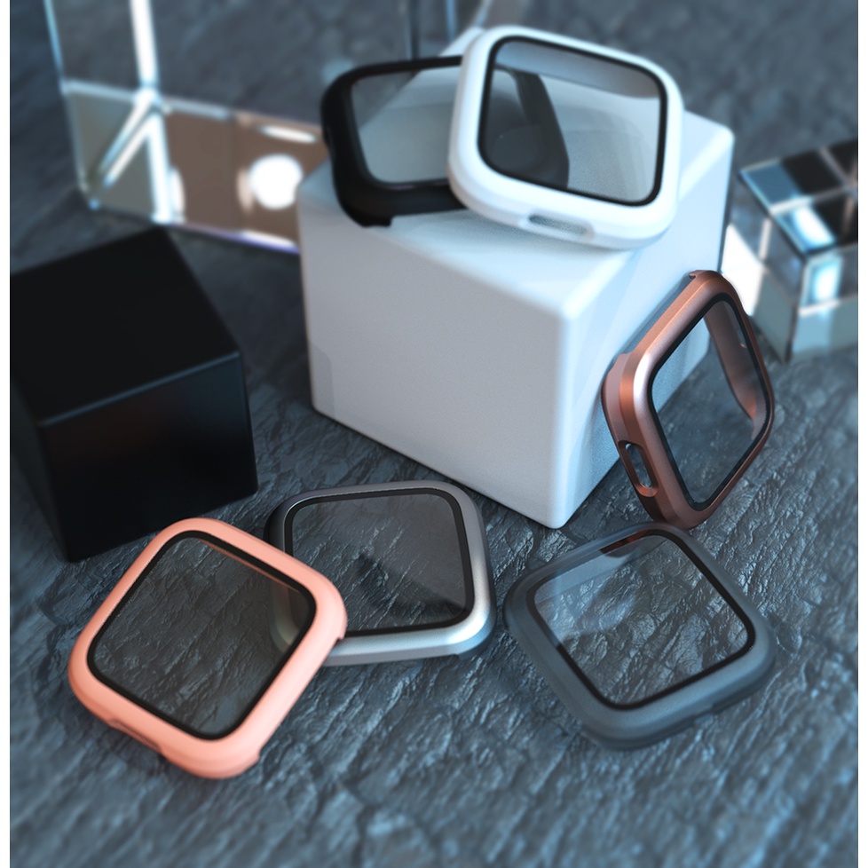 Ốp Bảo Vệ Mặt Kính Cường Lực Dành Cho Đồng Hồ Thông Minh Fitbit Versa 2