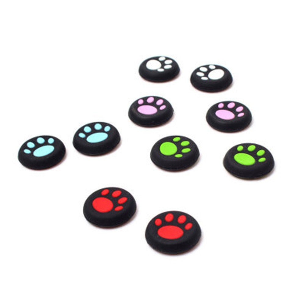 2 Nút silicone 1.3cm bọc cần điều khiển chơi game PS4/PS3