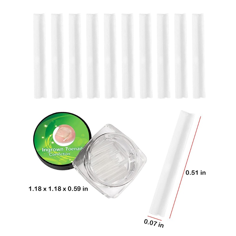 Dụng Cụ Định Hình Móng Chân Mọc Ngược Bằng Thép Không Gỉ Chuyên Nghiệp YOUYO