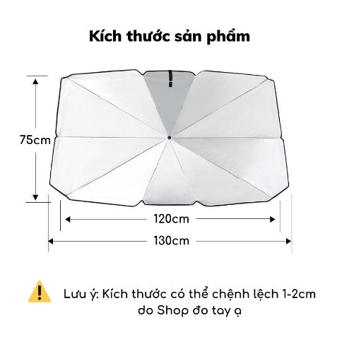 Dù Che Nắng Ô Tô, Dù Che Nắng Kính Lái Xe Hơi Gấp Gọn, Chống Tia UV Bảo Vệ Nội Thất AUTOBIM | BigBuy360 - bigbuy360.vn
