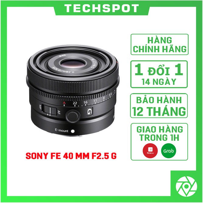 Ống Kính Sony FE 40 mm F2.5 G Chính Hãng bảo hành 12 Tháng