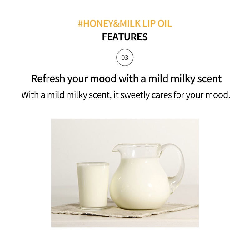 Tinh dầu dưỡng môi APIEU HONEY & MILK 5g