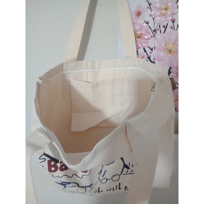 Túi tote vải canvas Ulzzang M04