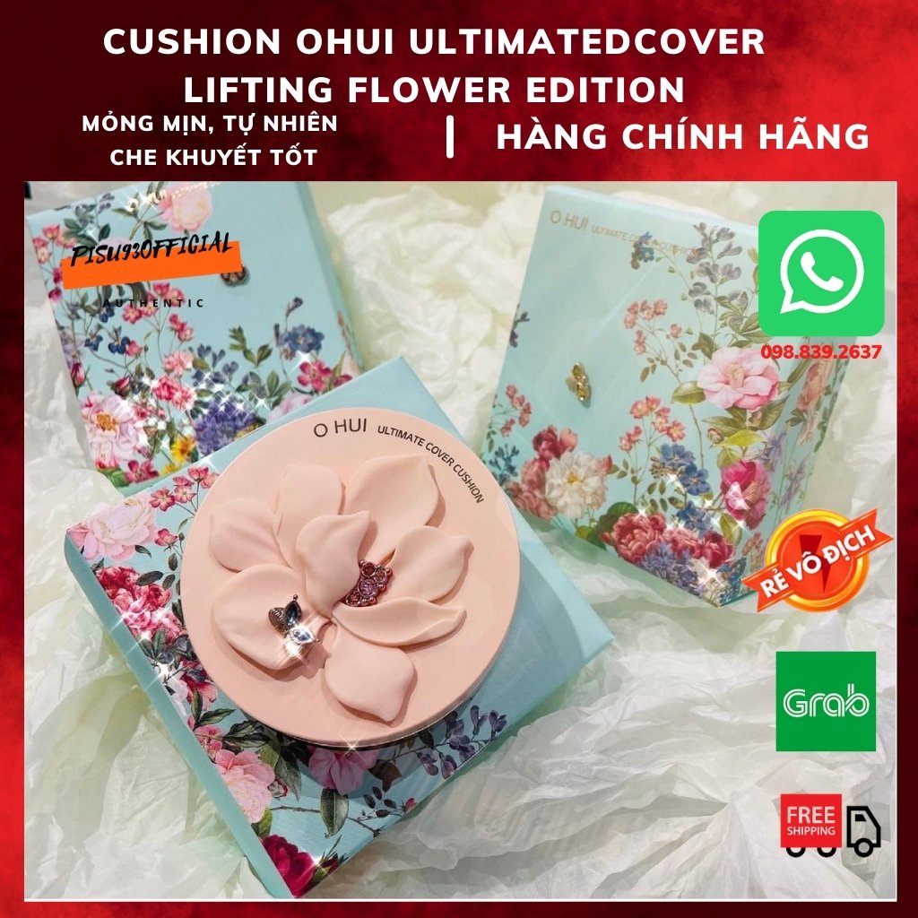 [Tặng 2 lõi] Phấn nước Ohui Cushion Ultimate Cover Lifting Cushion SPF 50+/PA+++ | WebRaoVat - webraovat.net.vn