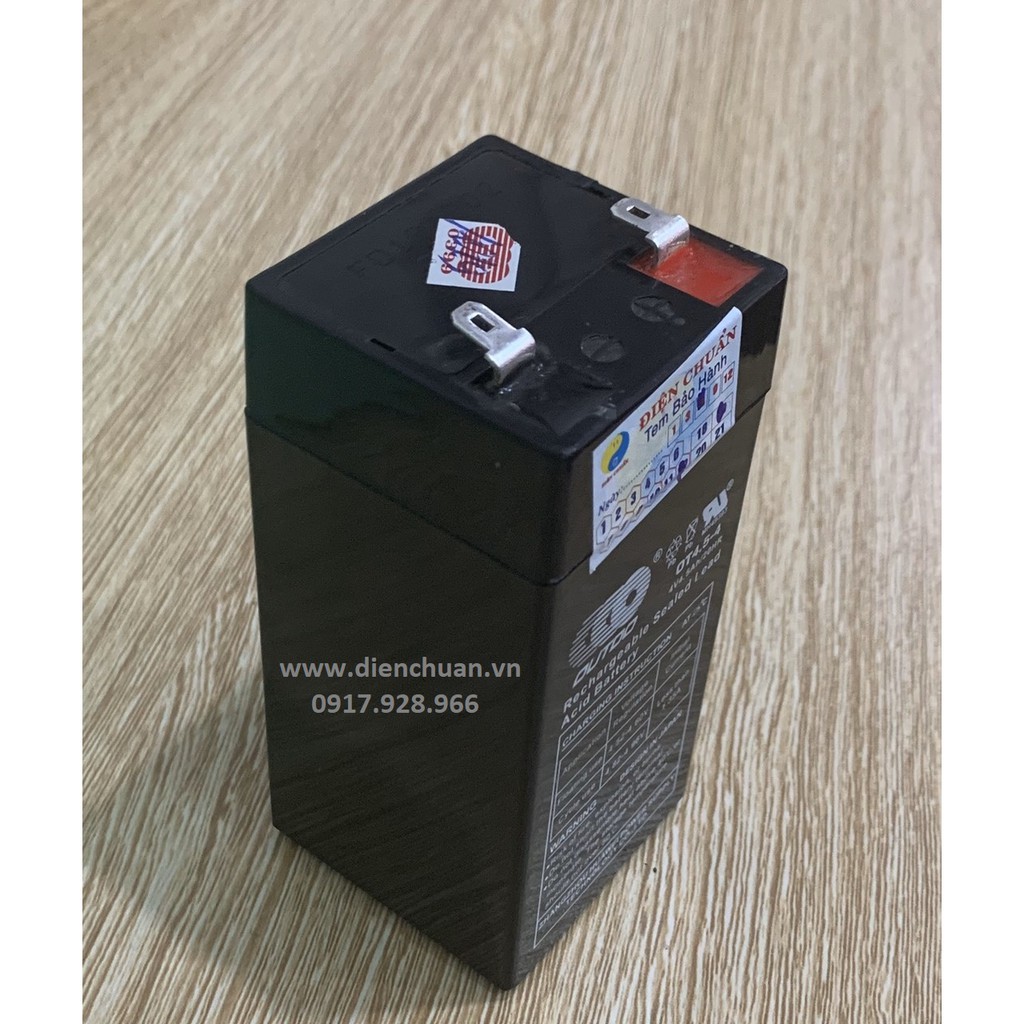 Ắc quy 4V 4.5Ah, Bình Ắc quy 4V 4,5Ah