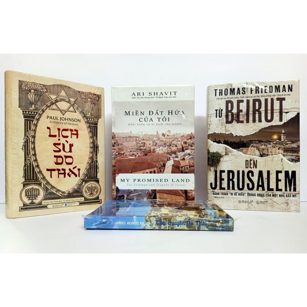 Sách Alphabooks - Combo Do Thái và Trung Đông