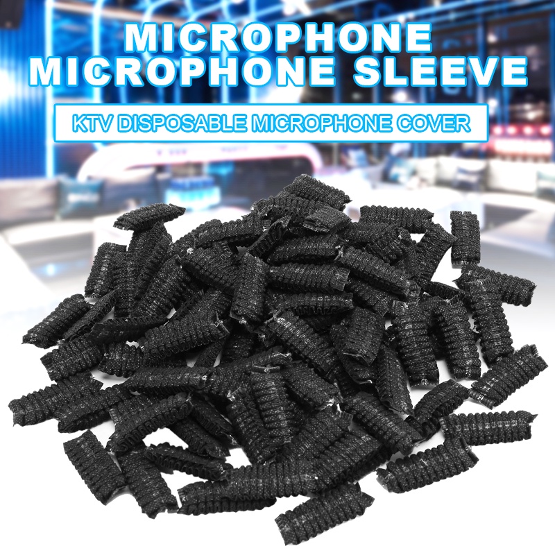 Bộ 100 cái vỏ bọc bảo vệ đầu micro dùng 1 lần tiện dụng