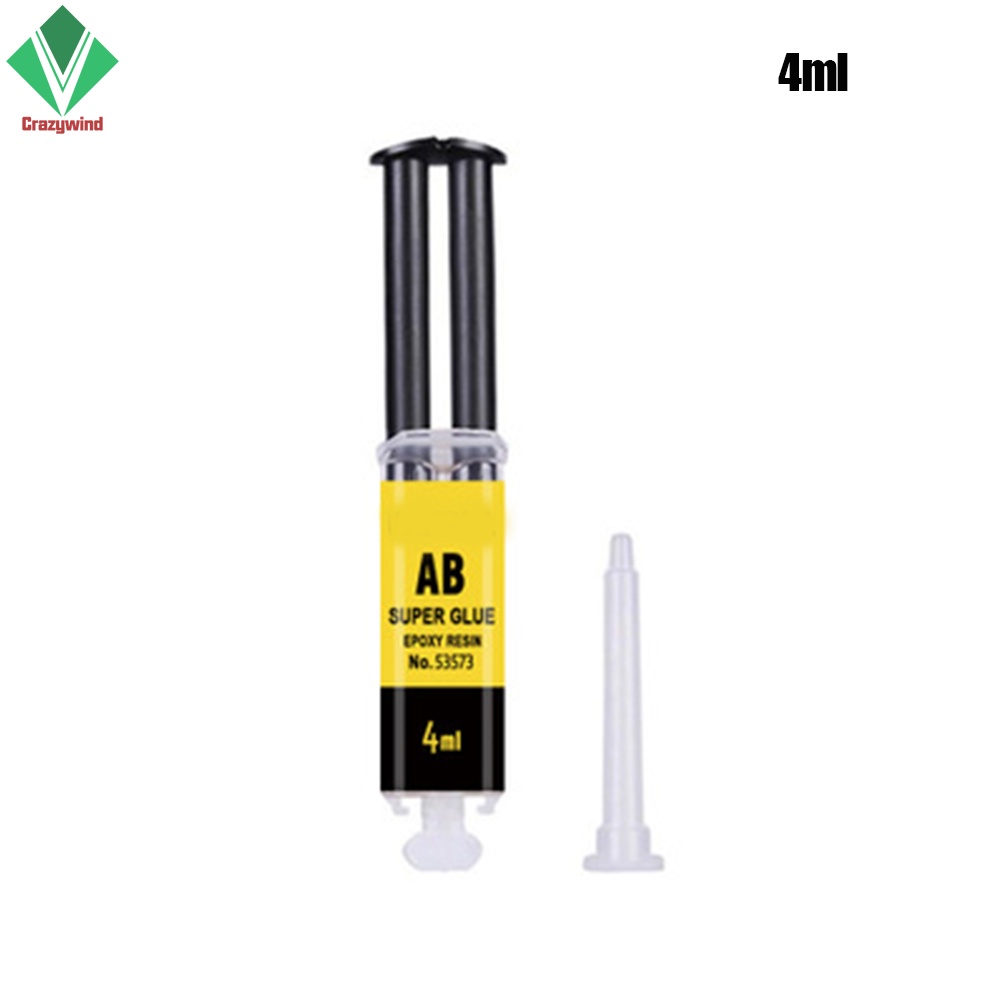Keo Dán Nhựa Epoxy AB 25/4ml Dùng Để Sửa Chữa Đồ Gốm Sứ Thủy Tinh