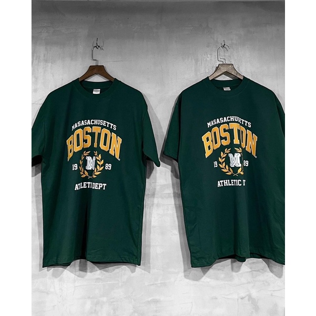 ÁO THUN TAY LỠ COTTON BOSỐTN FORM UNISEX NAM NỮ (kèm ảnh thật)