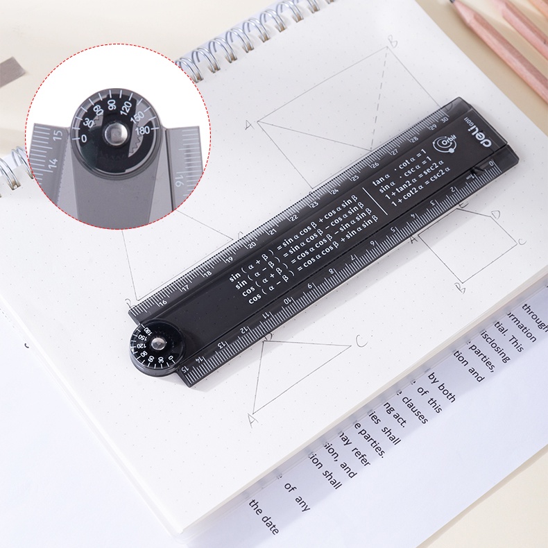 Thước Thẳng Gấp Gọn 30cm Tiện Dụng Cho Học Sinh / Văn Phòng