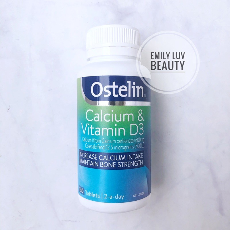 Ostelin Canxi+ Vitamin D3 úc cho người lớn và trẻ em trên 12 tuổi.