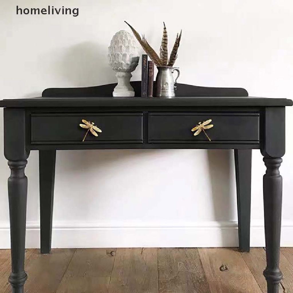 Tay Nắm Cửa Tủ Bằng Đồng Thau Hình Chuồn Chuồn Phong Cách Bắc Âu Đơn Giản